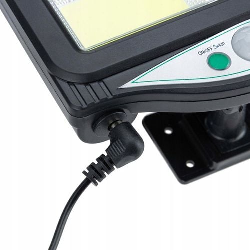 LAMPA SOLARNA Z CZUJNIKIEM RUCHU ZMIERZCHU COB LED na Arena.pl