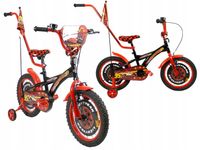 ROWER ROWEREK DZIECIĘCY Z KÓŁKAMI DISNEY AUTA/CARS 16 CALI ZYGZAK MC QUEEN