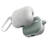 uniq etui clyde lock case airpods pro 2(2022/2023) biało-miętowy/dove