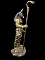 EGIPSKI BÓG ANUBIS Z KOBRĄ VERONESE (WU76642A4)