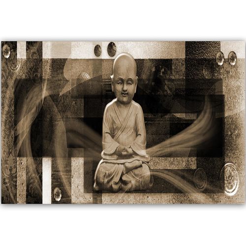 Deco Panel, Budda z figurami geometrycznymi 4 90x60 na Arena.pl