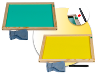 3TOY NS Drewniany dwustronny notatnik suchosciera