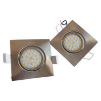 led wpuszczany spot 4w 83x83mm ip44 2700k 2szt