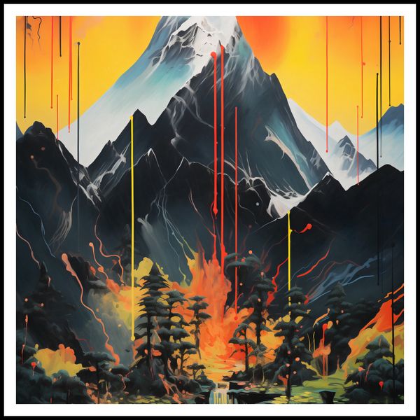 Plakat 100x100cm Górska Alchemia zdjęcie 3