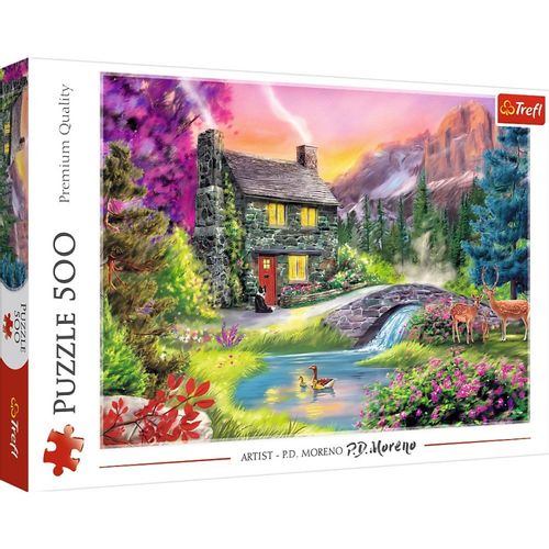 Puzzle 500 Elementów - Górska Sielanka na Arena.pl
