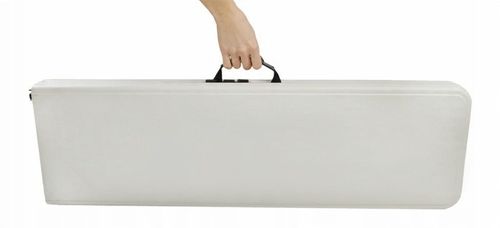 STÓŁ ROZKŁADANY + 2 ŁAWKI ZESTAW CATERINGOWY 180 cm SKŁADANY W WALIZKĘ XXL na Arena.pl