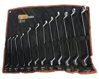 KLUCZE OCZKOWO GIĘTE 6-32mm 12sztuk ZESTAW KLUCZY