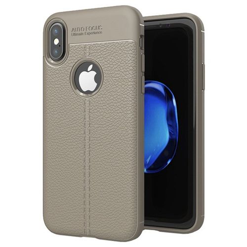 CASE ETUI FULL AUTOFOCUS IPHONE X / IPHONE XS SZARE na Arena.pl
