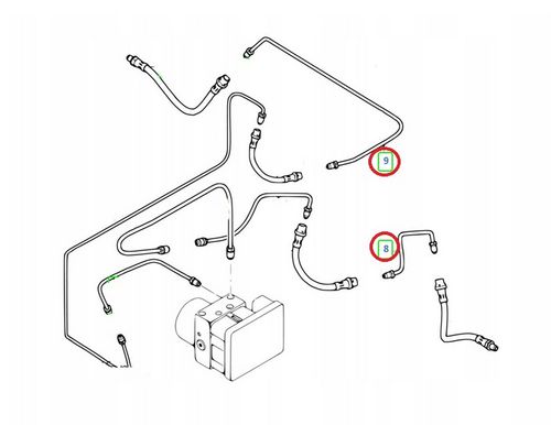 Bmw E90 Zestaw Przewodów Hamulcowych Stalowych W Otulinie Tył Zewnętrzne na Arena.pl