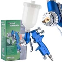 pistolet lakierniczy oryginał italco h-951 mini hvlp 0,5mm zbiornik 250ml