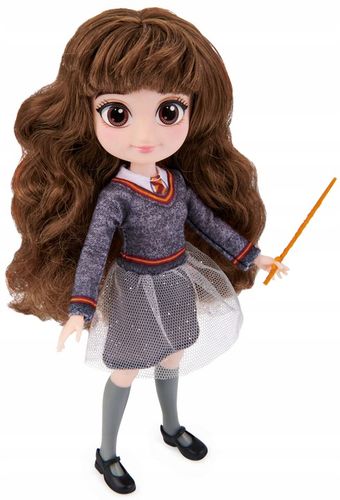 HARRY POTTER HERMIONA GRANGER LALKA FIGURKA Z RÓŻDŻKĄ 20 CM na Arena.pl