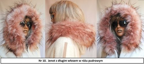 Futrzane OBSZYCIE do KAPTURA KOŁNIERZ SZALIK na Arena.pl