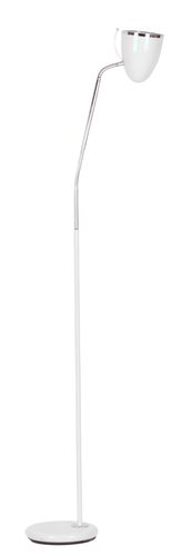 Podłogowa lampa Kajtek K-MT-201 z reflektorkiem biała na Arena.pl