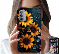 ETUI DO MOTOROLA G31 / G41 - SŁONECZNIKI, SŁONECZNIK, KWIECISTE WZORY