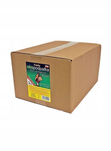 ORGINALNA Ekopodpałka do kominka 3 kg Podpałka do pieca, Rozpałka na Arena.pl