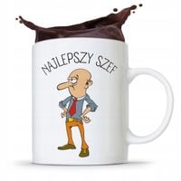 Kubek Prezent Dla Szefa Najlepszy Szef Z Nadrukiem Ze Zdjęciem