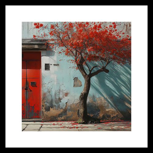 Plakat 30x30cm Widok Na Dawne na Arena.pl