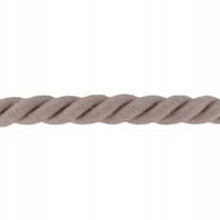Sznur bawełniany BS 6 mm ( 1 mb ) Beżowy
