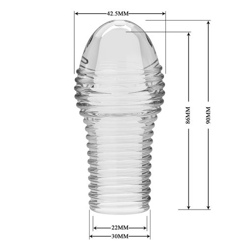 Pretty Love Penis Sleeve – Hoytt (Clear) na Arena.pl