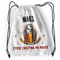 Plecak Dla Maksa Sportowy Szkolny Worek Torba Z Nadrukiem Ze Zdjęciem