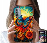 ETUI DO MOTOROLA G31 / G41 - MOTYLE MOTYLKI KWIATKI RÓŻE OBUDOWA