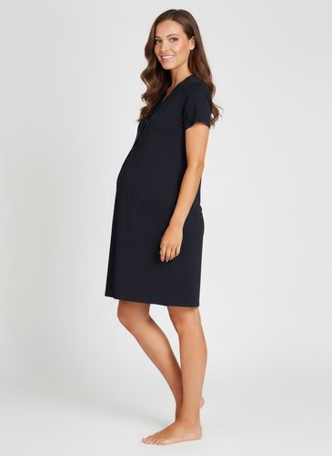 Rozpinana koszula nocna ciążowa do karmienia bawełniana L / XL na Arena.pl