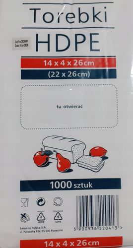 worki hdpe 14x4x26 (1000) 0413 na Arena.pl
