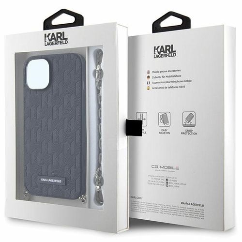 Etui Karl Lagerfeld do iPhone 15, iPhone 14, iPhone 13, Czarny na Arena.pl