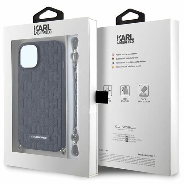 Etui Karl Lagerfeld do iPhone 15, iPhone 14, iPhone 13, Czarny zdjęcie 7
