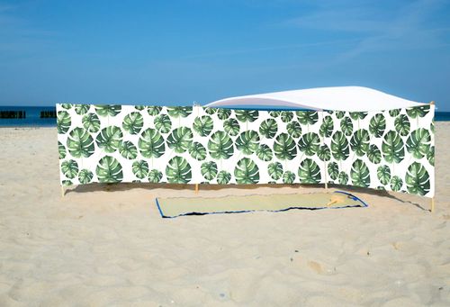 PARAWAN PLAŻOWY Monstery z indywidualnym napisem 4 PANELE 54.4 na Arena.pl