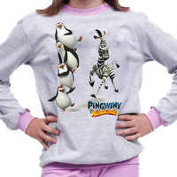 Piżama dziecięca - Pingwiny z Madagaskaru