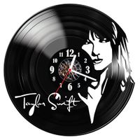 Zegar ścienny z płyty winylowej Taylor Swift 968.14