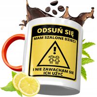 Kubek Pomarańczowy Dla Mamy Mamusi Dzień Mamy Z Nadrukiem Ze Zdjęciem