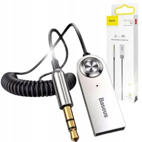 Adapter audio Bluetooth 5.0 Baseus USB, AUX czarny zdjęcie 6
