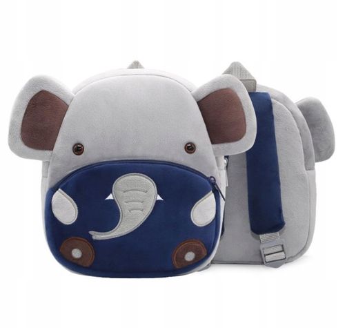 pluszowy plecak dla przedszkolaka słonik D005 na Arena.pl