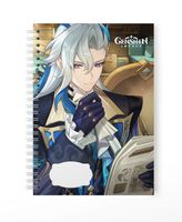 Zeszyt A5 100 stron w kratkę Genshin Impact - Neuvillette