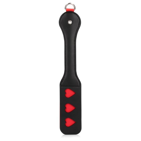 Hearts Paddle With Metal Anal Plug zdjęcie 5