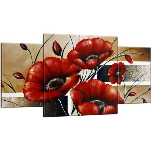 Fotoobraz 80X40 Polne Maki na Arena.pl
