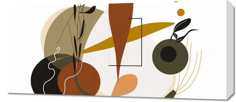 Obraz 90x40cm Ekspresja w Impresji zdjęcie 1