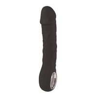 black vibrator - 10 different modes of vibration and heating function