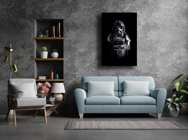 Gwiezdne Wojny Star Wars AT AT Driver - obraz na płótnie 61x91,5 cm zdjęcie 2