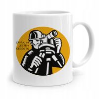 Kubek Prezent Dla Geodety Zaufaj Mi! Z Nadrukiem Ze Zdjęciem