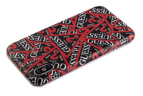 GUESS HARD CASE TRIANGLE - iPhone XR - BLACK na Arena.pl