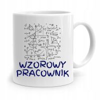 Dla Pracownika Robotnika Kubek Wzorowy Pracownik Z Nadrukiem Ze Zdjęciem