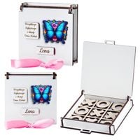 Prezent Na Dzień Kobiet Gra Kółko I Krzyżyk Memory Dla Dzieci Dziewczynki