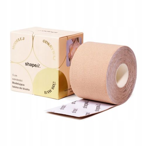 SHAPEIT. TAŚMA DO BIUSTU PODNOSZENIA BIUSTU TAPING PIERSI +INSTRUKCJA VIDEO na Arena.pl