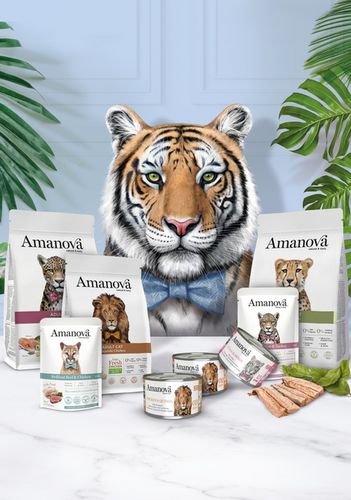 Amanova Cat Tuna & Beef - Tuńczyk I Wołowina W Bulionie Puszka 70G [16] na Arena.pl