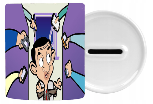 Skarbonka Ceramiczna Jaś Fasola - Mr.Bean na Arena.pl