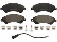 2X Klocki hamulcowe przód FORD TRANSIT, TRANSIT TOURNEO 2.2D 04.06-08.14 BR