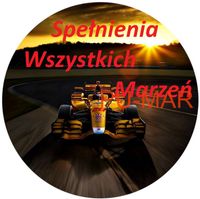 Opłatek na tort Formuła F1 McLaren Mercedes Wyścig Lamborghini Tekst Gratis